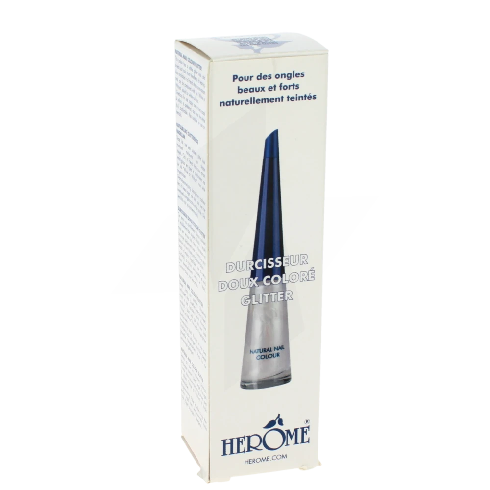 Herome Vernis à Ongles Durcisseur Doux Glitter Fl/10ml