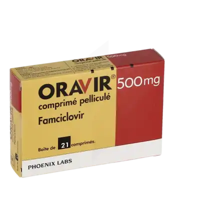 Oravir 500 Mg, Comprimé Pelliculé à ROMORANTIN-LANTHENAY