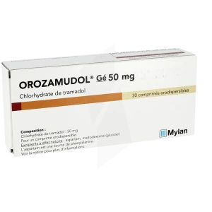 Orozamudol 50 Mg, Comprimé Orodispersible