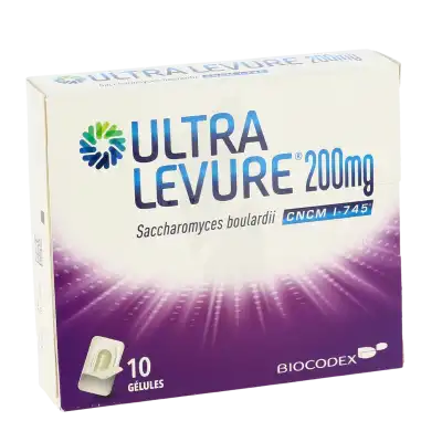 Ultra-levure 200 Mg Gélules Plq/10 à Bourges
