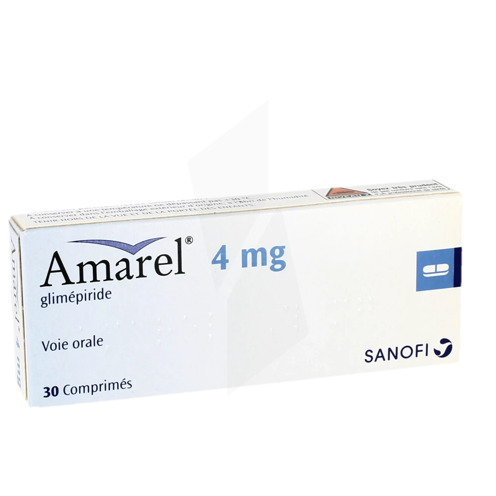 Amarel 4 Mg, Comprimé