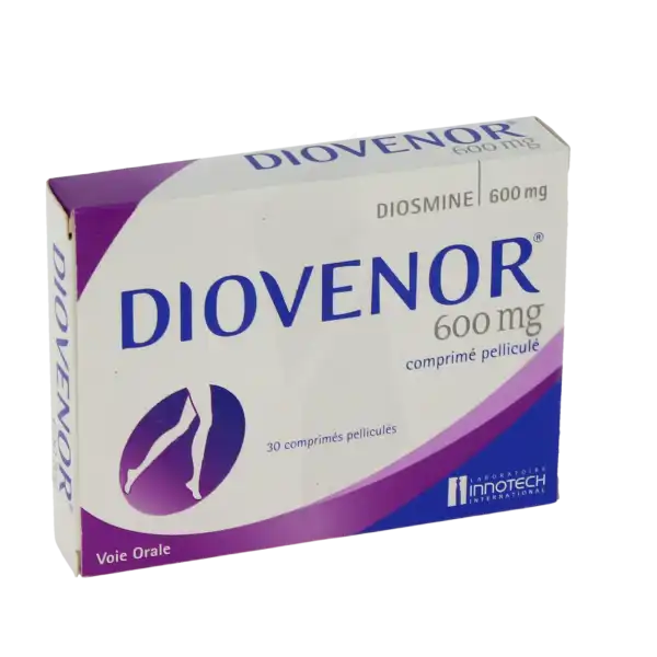 Diovenor 600 Mg, Comprimé Pelliculé