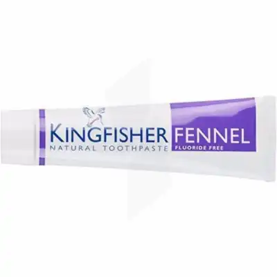 Kingfisher Dentifrice sans fluor Fenouil T/100ml