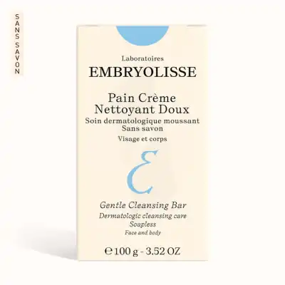 Embryolisse Pain Crème Nettoyant Doux 100g à Sartrouville