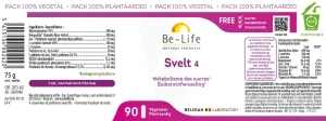 Be-life Svelt 4 Gélules B/90