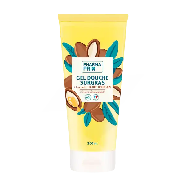PHARMAPRIX GEL DOUCHE HUILE ARGAN 200ML