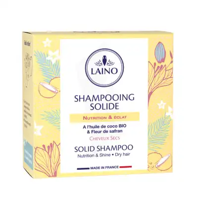 Laino Shampooing Solide Nutrition Et Eclat Cheveux Secs B/60g à LA CRAU