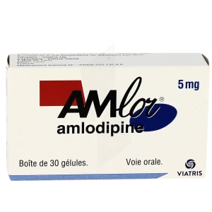Amlor 5 Mg, Gélule