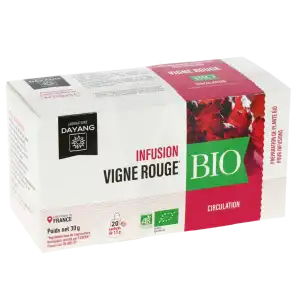 Dayang Vigne Rouge Bio 20 Infusettes à NOROY-LE-BOURG