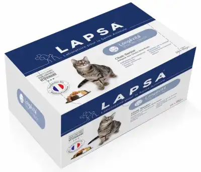 Lapsa Longévité Pâté Chat Senior B/24 à MONTPEZAT-SOUS-BAUZON