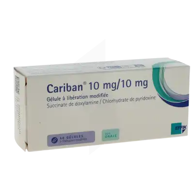 Cariban 10 Mg/10 Mg, Gélule à Libération Modifiée à Paris