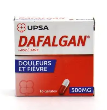 Dafalgan 500 Mg Gélules 2plq/8 (16) à Paris