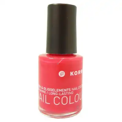 Korres Vernis à Ongles Coral Hibiscus à TOULOUSE