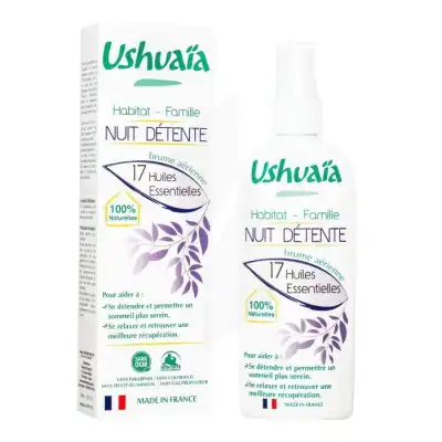 Ushuaia Spray Aérien Huiles Essentielles Relaxant 100ml à Nice