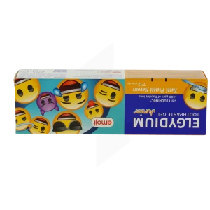 Elgydium Junior Emoji Fa Pâte Dentifrice Tutti Frutti T/50ml