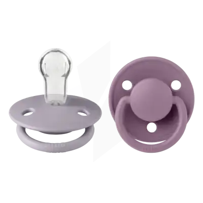 Silicone Taille unique Fossil Grey/Mauve Pack de lux/2