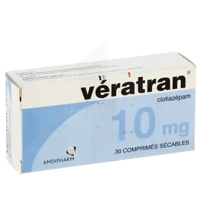 Veratran 10 Mg, Comprimé Sécable à TOULON