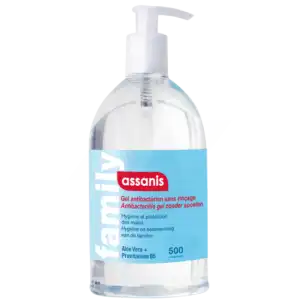 Assanis Family Gel Antibactérien Mains 500ml à MONSWILLER