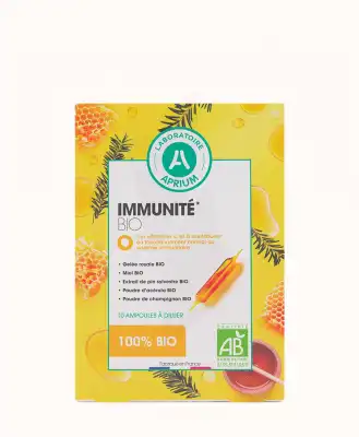 Laboratoire Aprium Immunite Solution Buvable à Diluer Bio 10 Ampoules/10ml à Seysses