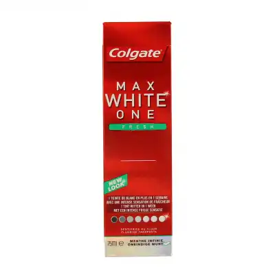 Dentifrice Colgate Max White One Fresh Menthe 75ml à Osny
