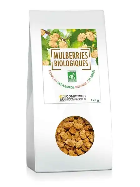 Comptoirs & Compagnies Mulberries Bio Sachet/125g