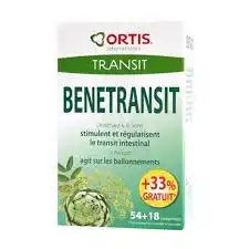 ORTIS BENETRANSIT 54 comprimés + 33% offert