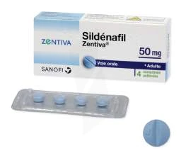 Sildenafil Zentiva 50 Mg, Comprimé Pelliculé