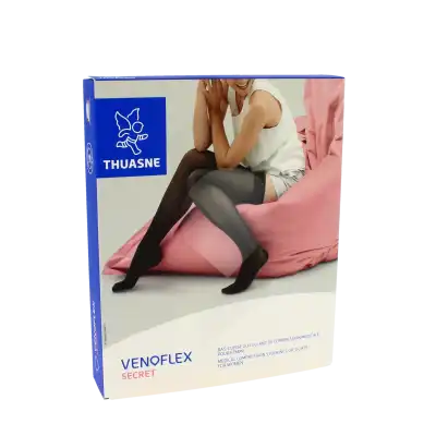 Venoflex Secret 3 Bas Cuisse Femme Noir Taille 2n à MAUVEZIN