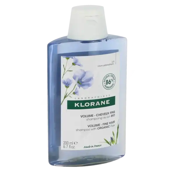 Klorane Capillaire Shampooing Lin Bio Fl/200ml