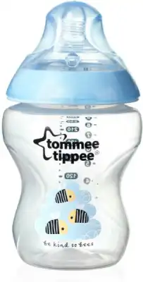 TOMMEE TIPPEE - Biberon easi-vent 260 ml déco garçon