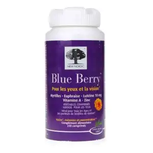 Blue Berry Comprimés Visée Oculaire B/240 à Farebersviller