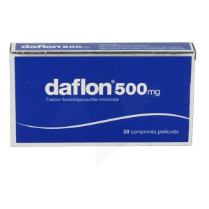 Daflon 500 Mg, Comprimé Pelliculé
