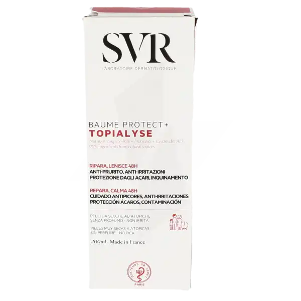 Svr Topialyse Baume Protect+ 200ml