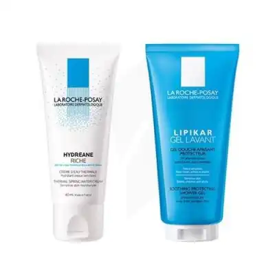 Hydreane Riche Crème Hydratante Peau Sèche à Très Sèche 40ml+gel Lavant 100ml à Mérignac