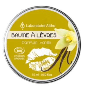 Laboratoire Altho Baume à Lèvres Vanille 15ml
