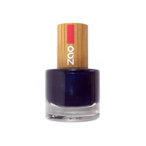 Zao Vernis à Ongles 653 Bleu Nuit 8ml