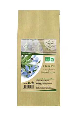 Laboratoire Altho Bourrache Bio, Plante Sèche, Partie Aérienne 40g