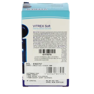 Vitrex Soft 32g Lancette Stérile Pour Autopiqueur Bleu B/200