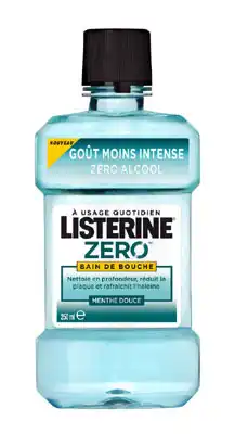 Listerine Zéro Bain Bouche 250ml à Genas