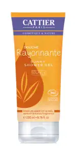 Cattier Gel Douche Sans Sulfates Douche Rayonnante Abricot & Miel 200ml à Mimizan