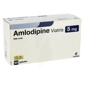 Amlodipine Viatris 5 Mg, Gélule