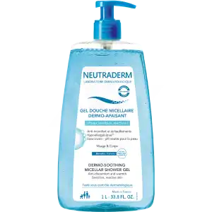 Neutraderm Gel Douche Micellaire Dermo-apaisant Fl Pompe/1l à MARSEILLE
