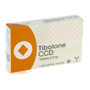 Tibolone Ccd 2,5 Mg, Comprimé