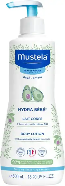 Mustela Bebe Enfant Lait Hydra Bébé Corps Fl Pompe/500ml