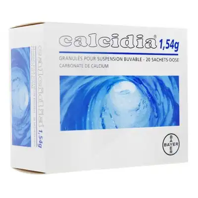 Calcidia 1,54 G, Granulé Pour Suspension Buvable En Sachet-dose à BARCARÈS (LE)