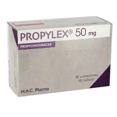 Propylex 50 Mg, Comprimé à LA CRAU