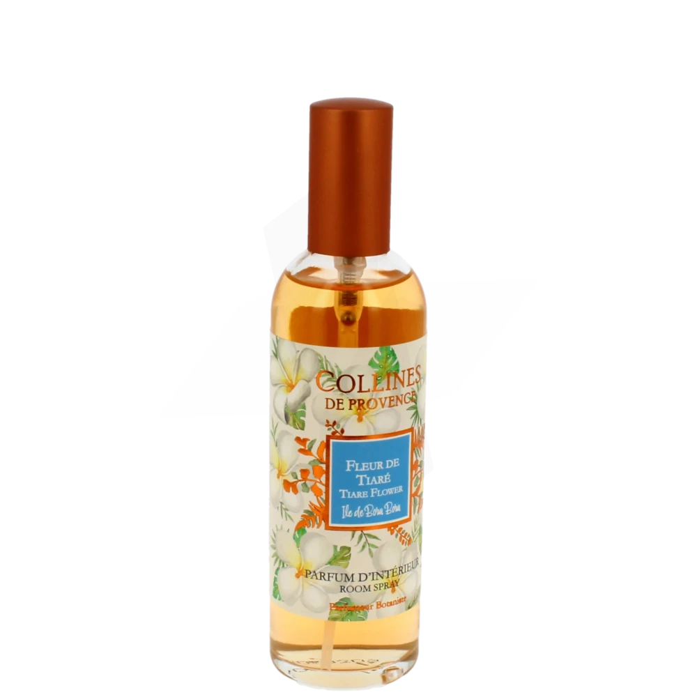 Collines De Provence Parfum D'intérieur Fleur De Tiaré Spray/100ml