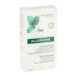 Klorane Menthe Aquatique Shampooing Détox 200ml à BOURG-SAINT-MAURICE