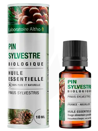 Laboratoire Altho Huile Essentielle Pin Sylvestre Bio 10ml