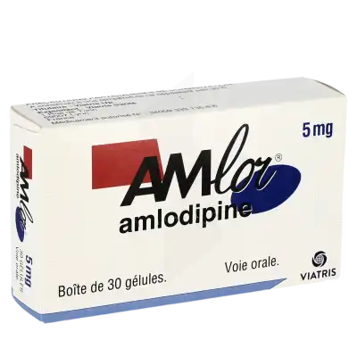 Amlor 5 Mg, Gélule à CHAMPAGNOLE